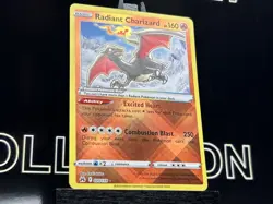 Radiant Charizard 020/159 Crown Zenith Ultra Rare Holo Pokemon Card NM - Image 4