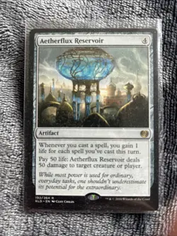 MTG Aetherflux Reservoir Kaladesh 192 Magic Card - Image 1