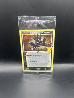 Pokemon TCG Greninja Gold Star - SWSH Celebrations Promo Cards Stamped SEALED - Image 1