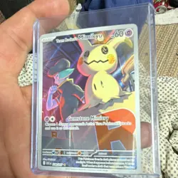 Pokemon Team Rocket's Mimikyu Holo ASR 238/217 60 HP Psychic Card - Image 1
