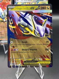 Pokemon TCG 3-Card Holo Full Art Lot: Mega Latias EX, Zacian ex, Ho-Oh ex - Image 2