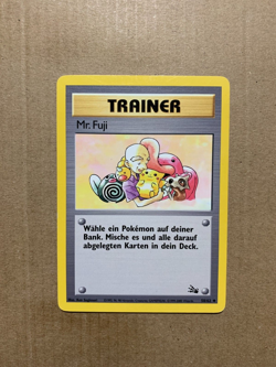 GERMAN Mr. Fuji 58/62 Fossil Set - Uncommon Pokemon Card - NM/Mint - Image 1