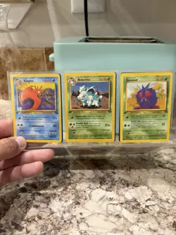 Pokemon 1st Edition Jungle 12 Card Vintage Lot LP-NM!! UNTOUCHED FOR 30 YEARS!! - Image 2