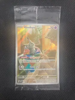 Pokemon TCG SV: Scarlet & Violet Promo Cards #075 Mimikyu SEALED - Image 1