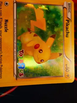 MP/HP Pokemon (Toys R Us) PIKACHU Card XY GENERATIONS Set 26/83 Holo Promo#2 - Image 5