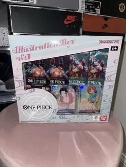 One Piece Bandai TCG Card Game - Illustration Box Vol 1 New - Lot of 3 - Image 1