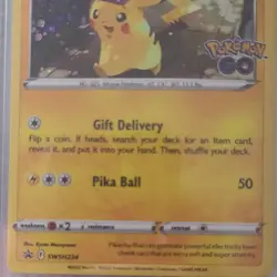 Pikachu SWSH234 Pokemon GO Promo Holo - SWSH Sword & Shield Promo Cards EN - Image 1
