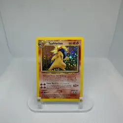 Typhlosion 17/111 Neo Genesis 2000 Holo Rare WOTC Pokemon Card TCG - Image 1