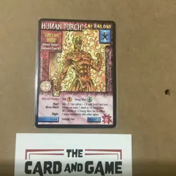 Wildstorms Human Torch comic marvel Fantastic Four CCG TCG Card Wildstorm TCG - Image 1