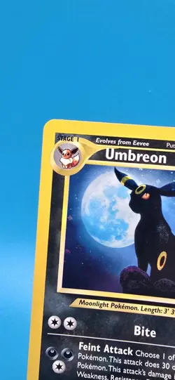 Pokemon TCG Umbreon Neo Discovery Holo Rare Card 13/75 Sku2 - Image 2