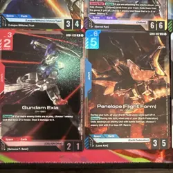 Gundam Card Game GD04 Phantom Aria Leader, U+ and 2 Resource Lot! Leader lot - Image 5