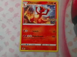 Pokemon GO Pokemon TCG Card Lot Golisopod, Charmeleon, Slowpoke, Spark - Image 2