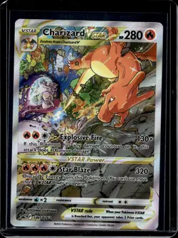 Pokemon SWSH: Sword & Shield Promo Cards Charizard VSTAR SWSH262 - Image 1