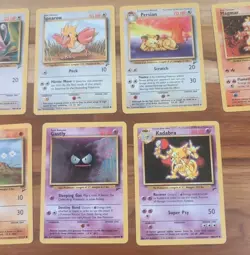 Pokemon TCG - Base Set 2 Lot (8 Cards) WOTC 1999 - Magmar, Kadabra, Persian &... - Image 3