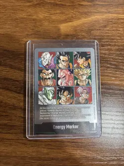Energy Marker E-89 Silver Manga Booster 02 Dragon Ball Card English - Image 1
