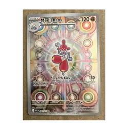 Pokemon Medicham 241/217 Stage 1 Rare Full Art Holo ASC HP 120 Attack 150 Card - Image 1