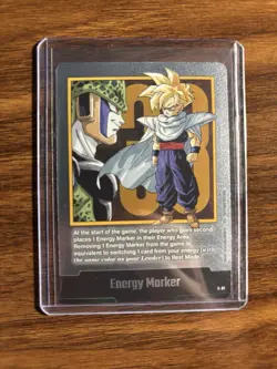 Dragon Ball Super Card Game Energy Marker Cell Son Gohan E-81 Silver - Image 1