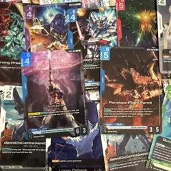 Gundam Card Game GD04 Phantom Aria Holo Card Lot Rare Bulk C/U/R and 2 leader - Image 5