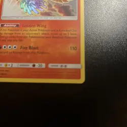 Shining Ho-Oh SM70 SM Black Star Holo Rare Promos Pokemon 2017 Card - Image 3