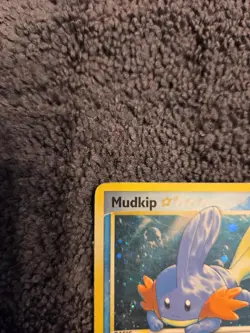 Pokemon Mudkip Holo Rare Basic Card 70 HP 107/109 EX Team Rocket Returns - Image 2