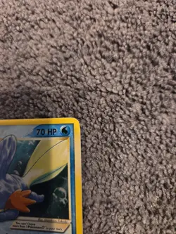 Pokemon Mudkip Holo Rare Basic Card 70 HP 107/109 EX Team Rocket Returns - Image 3