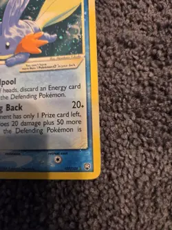 Pokemon Mudkip Holo Rare Basic Card 70 HP 107/109 EX Team Rocket Returns - Image 5