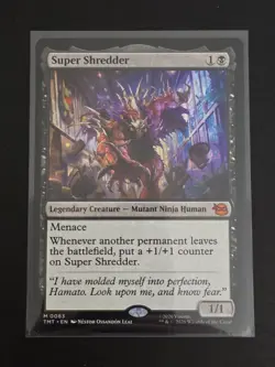 MTG: Super Shredder - Teenage Mutant Ninja Turtles - Regular - 83 - NM - Image 1