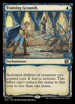 MTG Training Grounds - Foil - Showcase, NM-Mint, English March of the Machine: T - Image 1