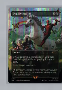 Deadly Rollick (Rainbow Foil) R Secret Lair Drop Series 1754 NM - Image 1