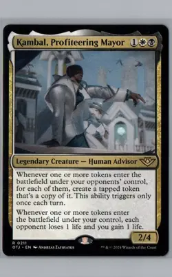 Kambal, Profiteering Mayor R Outlaws of Thunder Junction 211 NM - Image 1