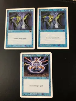 Counterspell X3 Various Sets LP/Ex Cond See Pics Front Back - Image 1