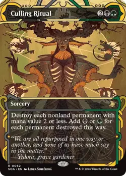 Magic- Culling Ritual (Foil)- Secrets of Strixhaven: Mystical Archive - Image 1