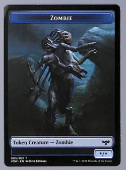 Zombie - Token - 5 - Innistrad: Crimson Vow (VOW) MTG - Image 1