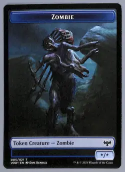 Zombie - Token - 5 - Innistrad: Crimson Vow (VOW) MTG - Image 3