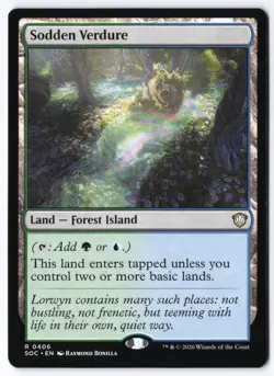 Sodden Verdure 406 Commander: Secrets of Strixhaven - Image 1