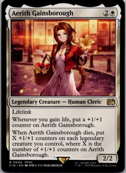 Aerith Gainsborough R FINAL FANTASY 4 LP - Image 1