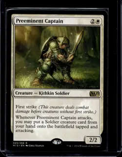 Preeminent Captain M15 Cores Set 2015 Magic the Gathering MTG 25/269 - Image 1