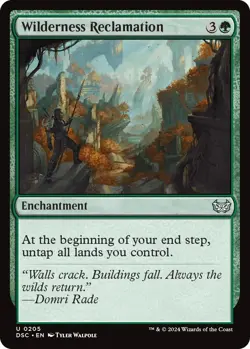 Wilderness Reclamation [Duskmourn: House of Horror Commander] Magic MTG - Image 1