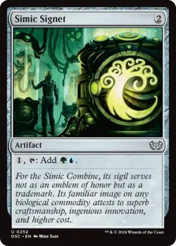 Simic Signet [Duskmourn: House of Horror Commander] Magic MTG - Image 1