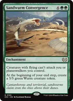 Sandwurm Convergence [Duskmourn: House of Horror Commander] Magic MTG - Image 1