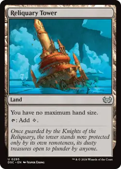 Reliquary Tower [Duskmourn: House of Horror Commander] Magic MTG - Image 1
