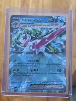 Tsareena ex - 046/182 Paradox Rift Double Rare Pokemon - NM/MINT - Image 1