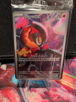 Charcadet Pokemon Promo SEALED Phantasmal Flames PC ETB Promo - Image 1
