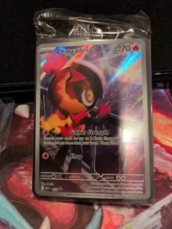 Charcadet Pokemon Promo SEALED Phantasmal Flames PC ETB Promo - Image 2