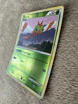 2010 Pokemon TCG HGSS Triumphant Yanma Reverse Holo Rare 84/102 LP - Image 3