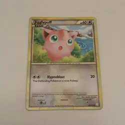Jigglypuff 68/123 Common HeartGold & SoulSilver Pokemon LP - Image 2