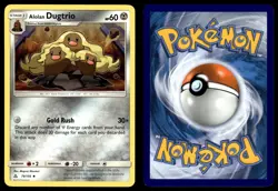 Alolan Dugtrio 79/156 Uncommon Ultra Prism Pokemon NM/M - Image 3