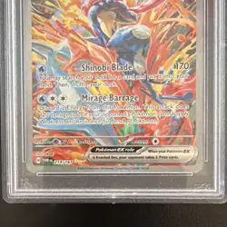 Pokemon Greninja ex 214/167 Twilight Masquerade Rare Holo PSA 10 - Image 3