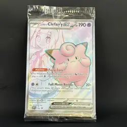 Pokemon Lillie’s Clefairy EX 195 Sealed Scarlet & Violet Promo SVP - Image 1