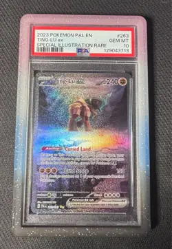 Pokemon Ting-Lu EX 263 Paldea Evolved PSA 10 GEM MINT - Image 1